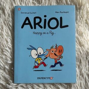 Ariol: Happy as a Pig Book, graphic novel, Emmanuel Guibert